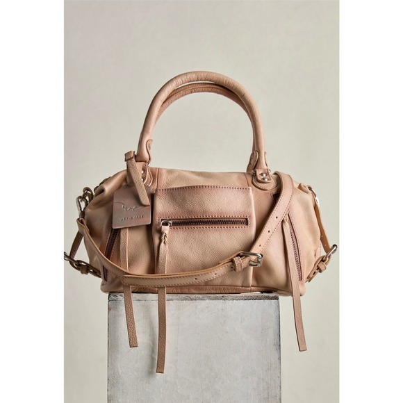 Free People Handbags - Iconic We The Free by Free People Baby Emerson Tote Bag Tan NEW NWT